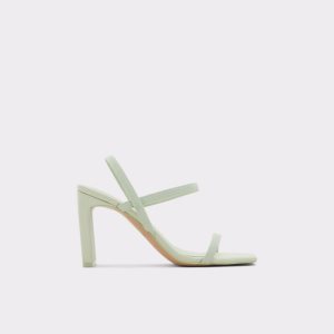 Zapatos Tacon Bloque Aldo Okurr Tiras High Sandal - Verde Claro | 1865207-DE