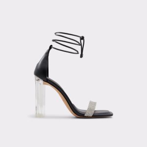 Zapatos Tacon Bloque Aldo Onardonita Tacón Sandal - Cup Sole Negras | 3780659-GN