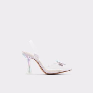 Zapatos Tacon Bloque Aldo Skylem Sling Back High Moradas Claro | 2918057-RL