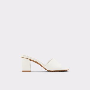 Zapatos Tacon Bloque Aldo Velalith High Sandal - Blancas | 7042891-SD